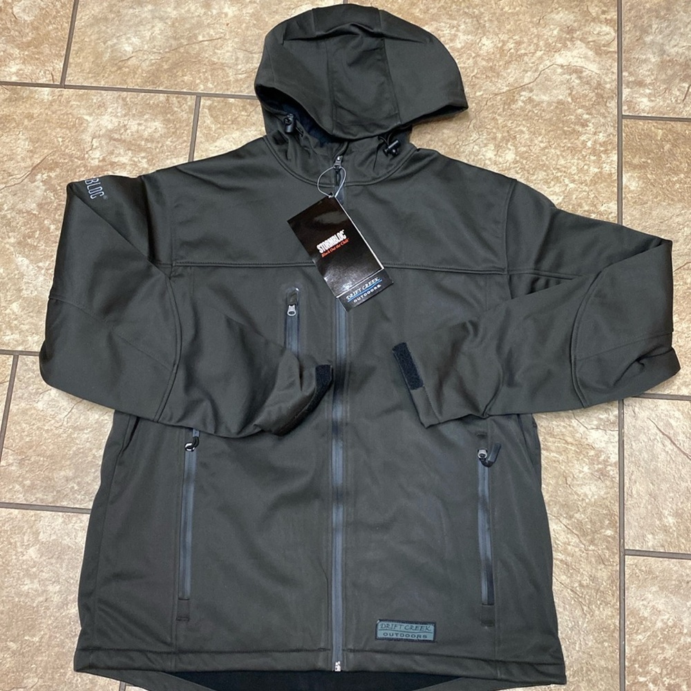 Hooded Large Driftcreek Outdoors Jacket Outdoor Gorpcore Camping